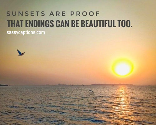 Beautiful Sunset Captions For Instagram 2021 Sassy Captions
