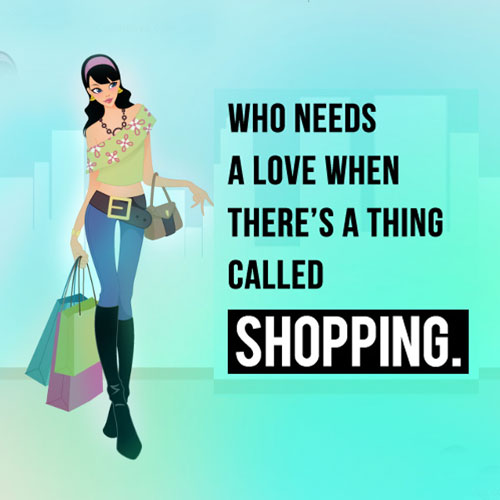 i love shopping quotes