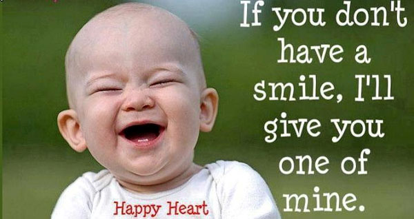 Smile cute quotes for babies 50 Baby